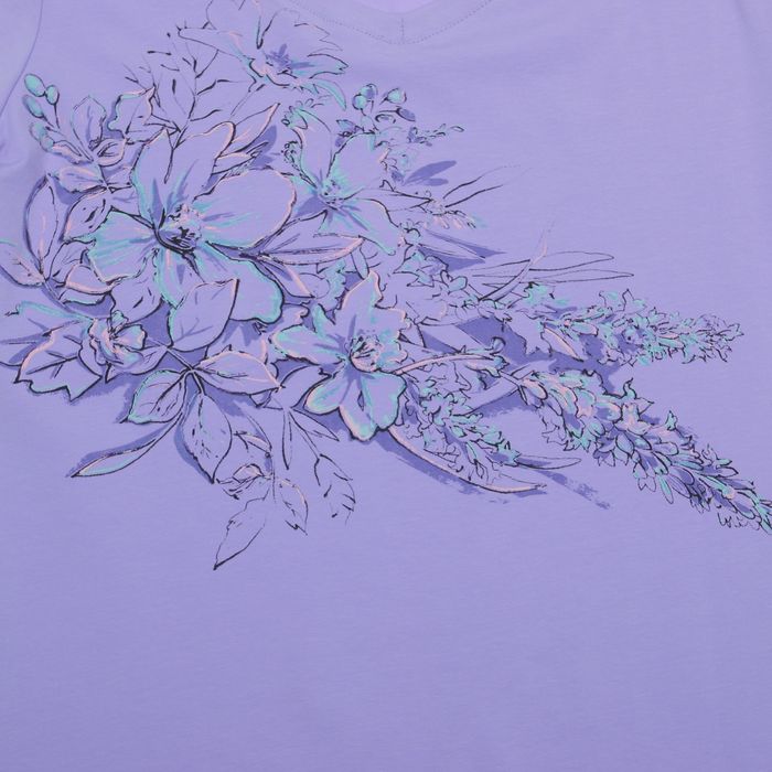 Пижама женская, размер 48 (L), цвет сиреневый