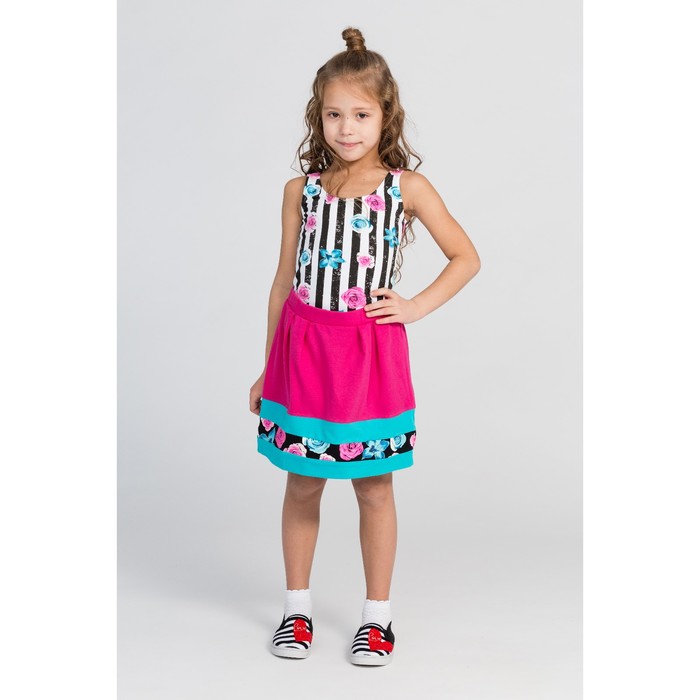 Комплект для девочки, рост 146-152 см, возраст 11 лет, цвет мульти