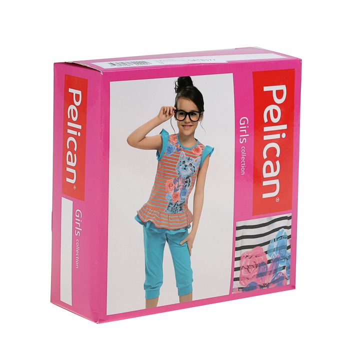 Комплект для девочки, рост 86-92 см, возраст 1 год, цвет чёрно-белый