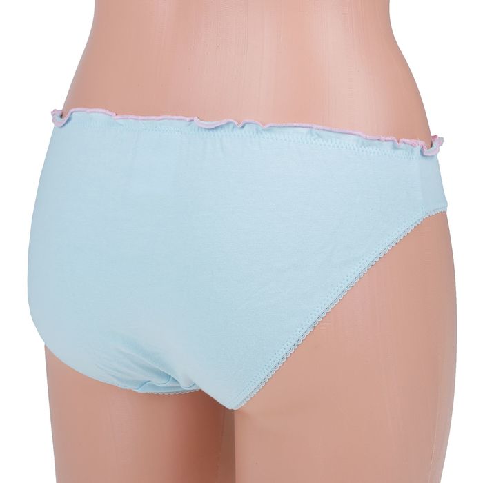 Трусы женские слипы, р-р 42 (XS), цвет голубой
