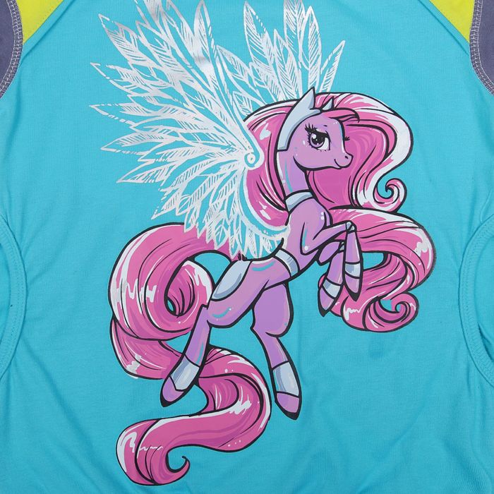 Комплект для девочки, рост 86-92 см, возраст 1 год, цвет бирюзовый