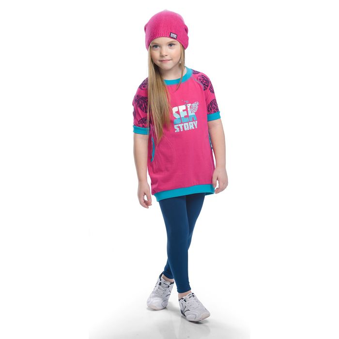 Комплект для девочки, рост 92-98 см, возраст 2 года, цвет розовый