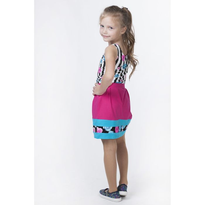 Комплект для девочки, рост 128-134 см, возраст 8 лет, цвет мульти