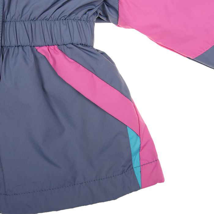 Ветровка для девочек, рост 104-110 см,возраст 4 года, цвет розовый