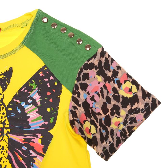 Платье для девочки, рост 116-122 см, возраст 6 лет, цвет жёлтый