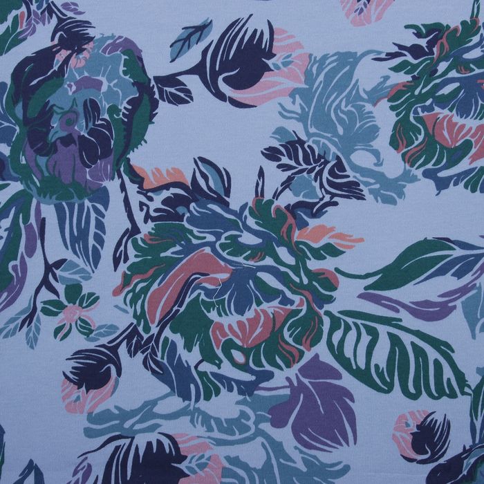 Пижама женская, размер 46 (M), цвет синий