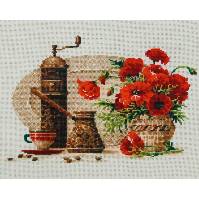 Набор для вышивания крестиком "Кофе"