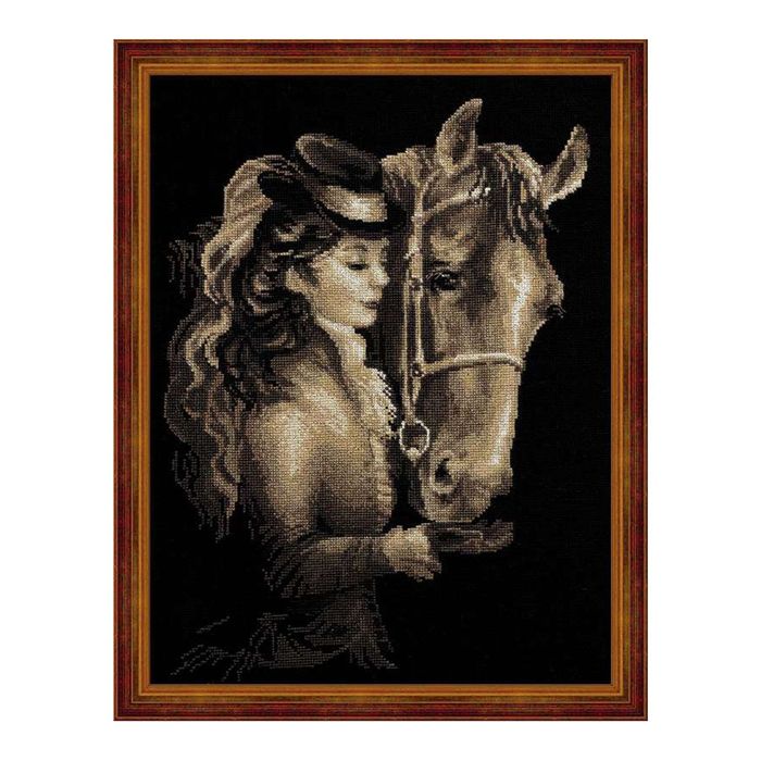 Набор для вышивания крестиком "Амазонка"