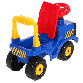 Машинка детская «Трактор», цвет синий от Сима-ленд