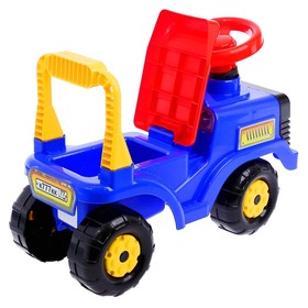 Машинка детская «Трактор», цвет синий от Сима-ленд