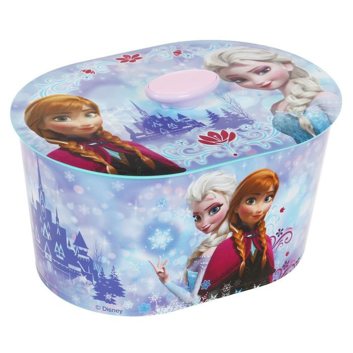 Шкатулка игрушечная "Холодное сердце" люкс, овальная