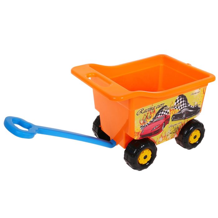 Тележка для игр "Формула-2" на колёсах, большая