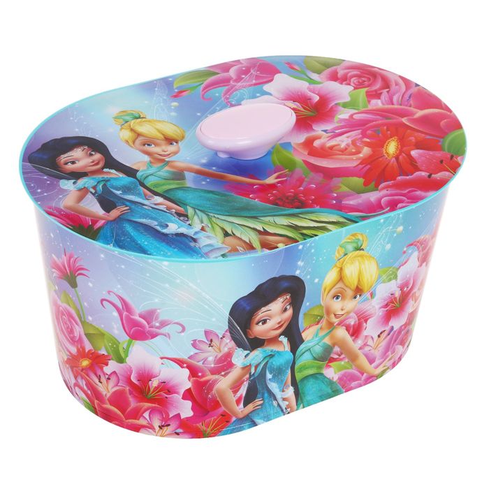 Шкатулка игрушечная "Феи Дисней" люкс, овальная