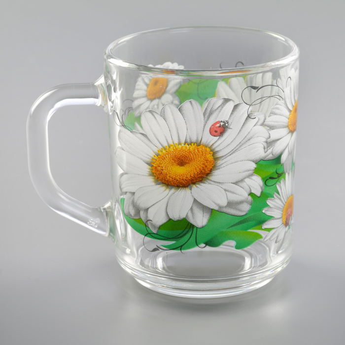 Кружка 200 мл "Цветочный винтаж", рисунок МИКС
