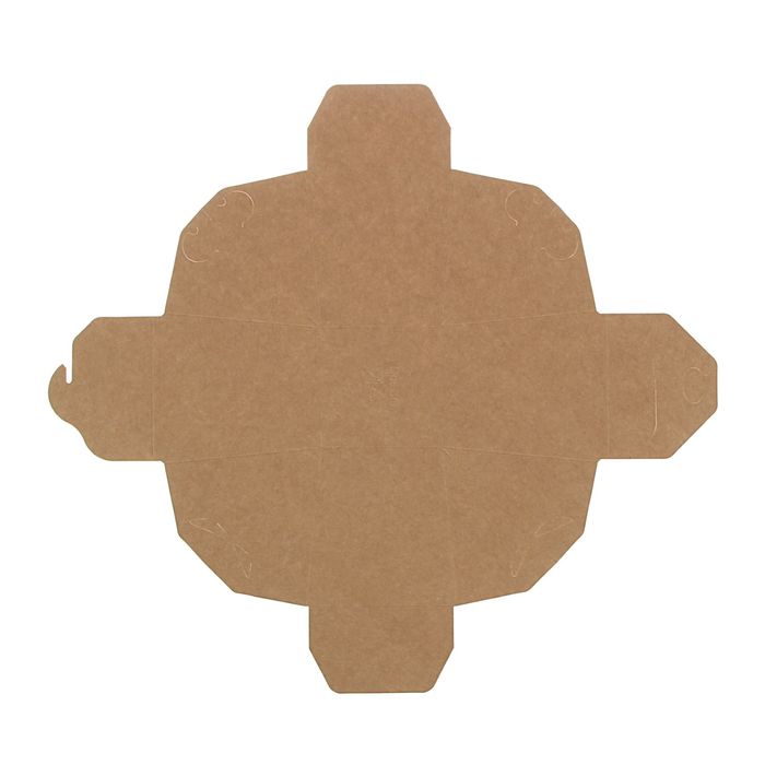 Коробка для лапши, сборная, 10 х 10 х 10,5 см, 0,7 л