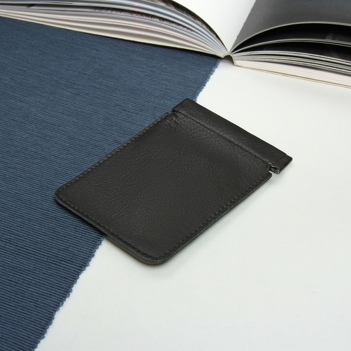 Ключница, система "pak-pak", кольцо, цвет чёрный