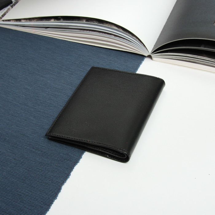 Обложка для автодокументов, чёрная