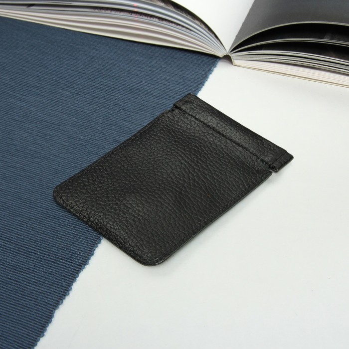 Ключница, система "pak-pak", кольцо, флотер, цвет чёрный