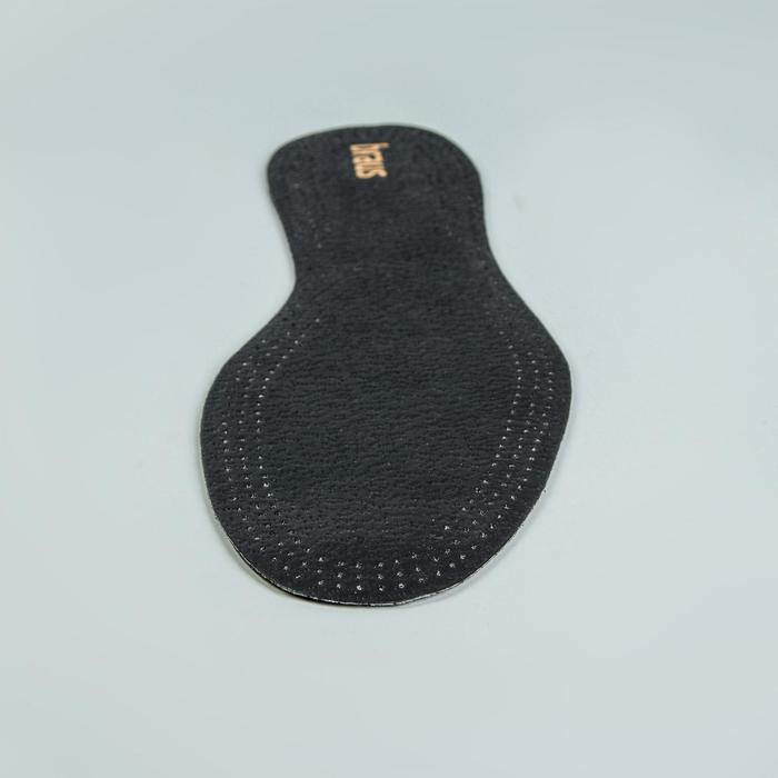 Стельки для обуви, антибактериальные, универсальные, 35-46р-р, пара, цвет чёрный