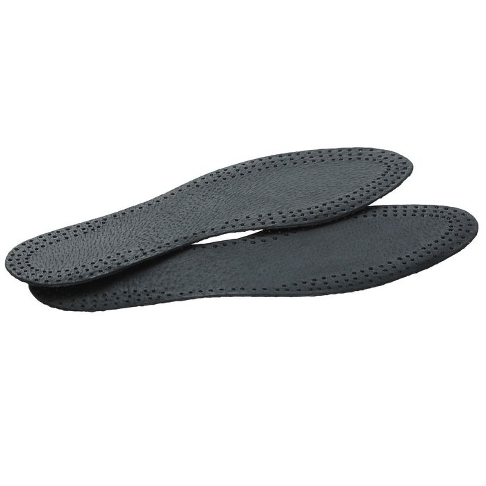 Стельки для обуви, антибактериальные, 35-36 р-р, пара, цвет чёрный