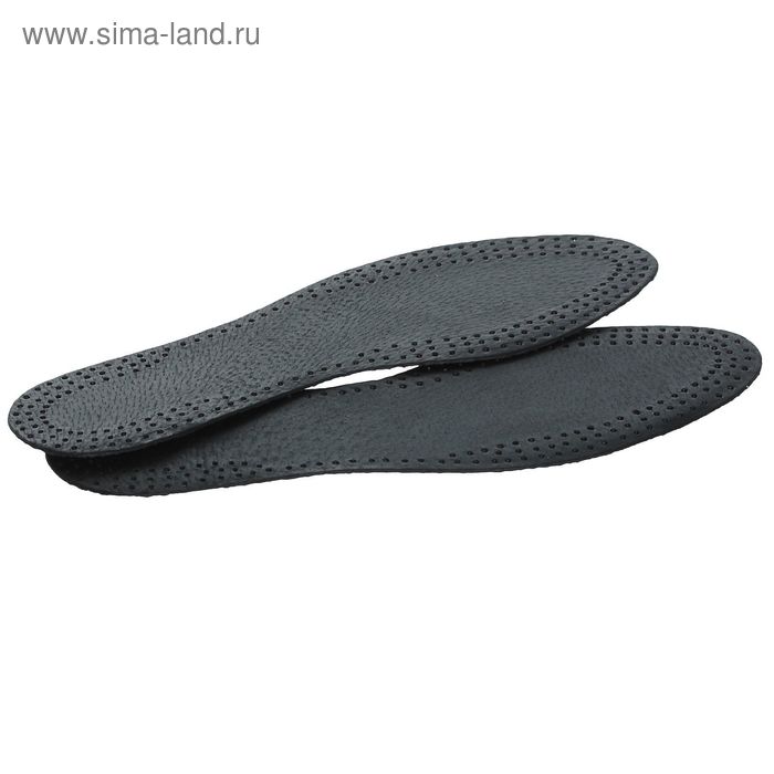 фото Стельки для обуви, антибактериальные, 35-36 р-р, пара, цвет чёрный braus