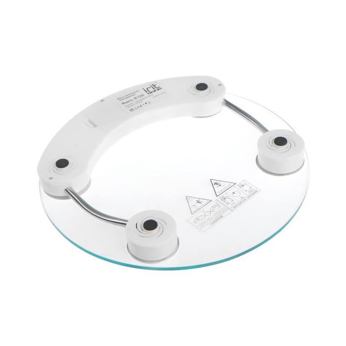 Весы напольные Irit IR-7250, электронные, до 150 кг, стекло