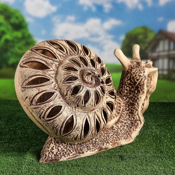 Садовый светильник "Улитка Марфа"