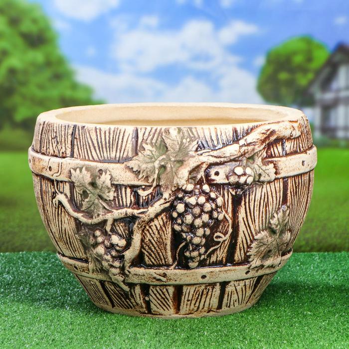 Кашпо "Бочка" 20 л