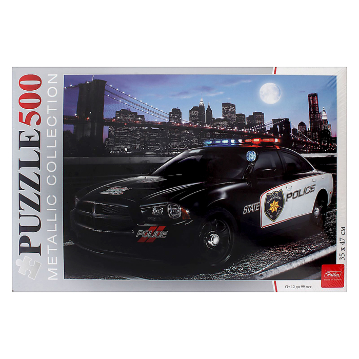 Пазлы "Городская полиция", 500 элементов