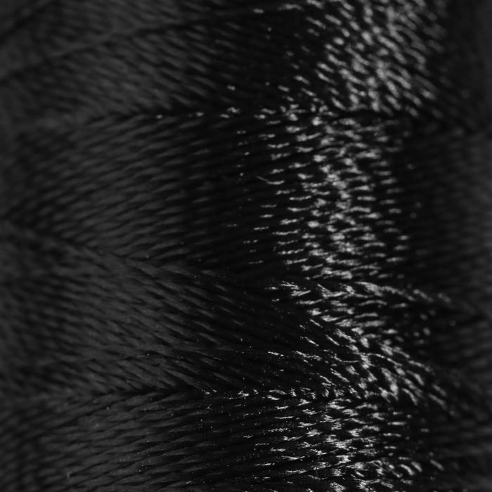 Нитки для вышивания, 183 м, цвет чёрный №3444