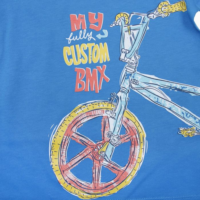 Футболка для мальчика, рост 122 см (64), цвет синий