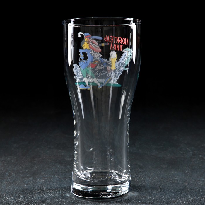 Бокал для пива 500 мл "Паб. По пивку", рисунок МИКС