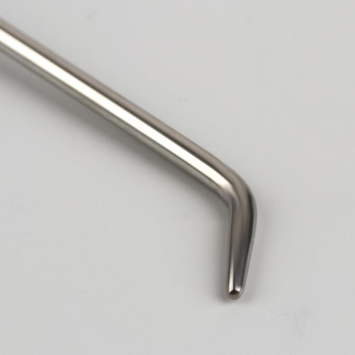 Шило швейное, изогнутое, 14*0,8см, цвет МИКС