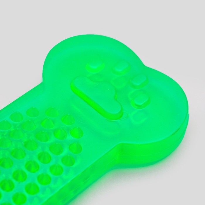 Игрушка резиновая жевательная "Собачий деликатес", 15 см, микс цветов