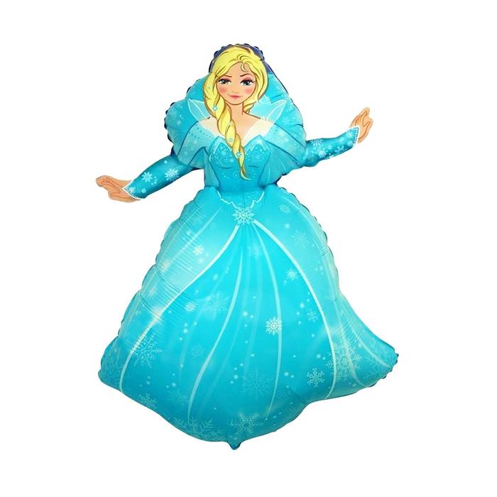 Шар фольгированный 40 «Ледяная принцесса» шар фольгированный 14 принцесса для палочки