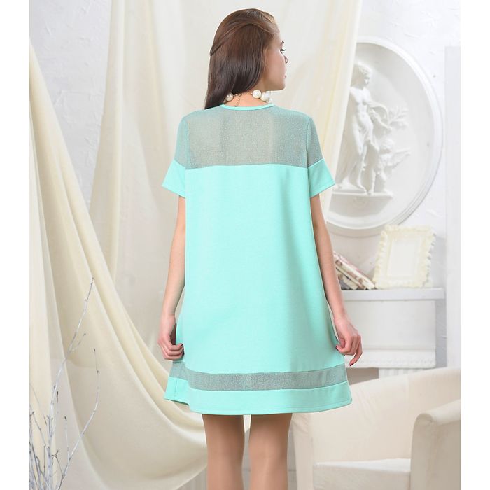 Платье женское, рост 164 см, размер 44, цвет светло-зелёный (арт. 4698)