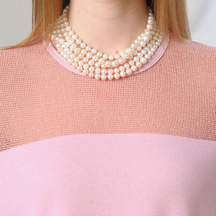 Платье женское, рост 164 см, размер 44, цвет розовый (арт. 4698а)