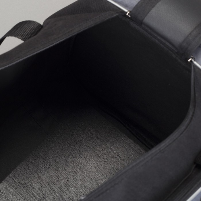 Сумка спортивная на молнии, 1 отдел, 3 наружных кармана, МИКС