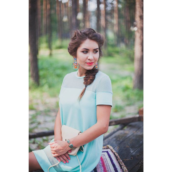 Платье женское, рост 164 см, размер 42, цвет светло-зелёный (арт. 4698)