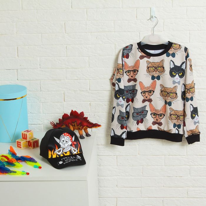 Кепка детская "Гроза всех морей", р-р 52-54, 3-7 лет