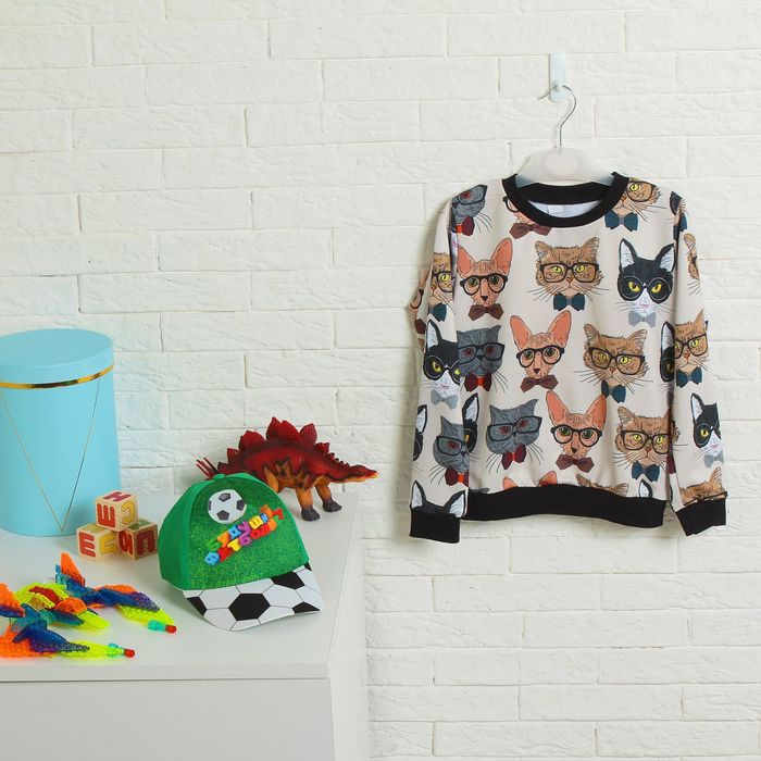 Кепка детская "Будущий футболист", р-р 52-54, 3-7 лет, цвета МИКС