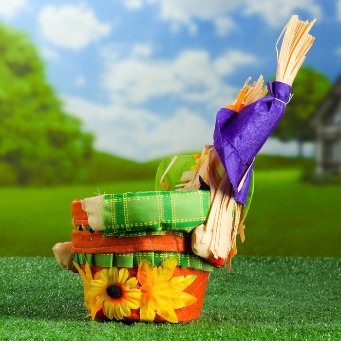 Кашпо "Чучело" микс