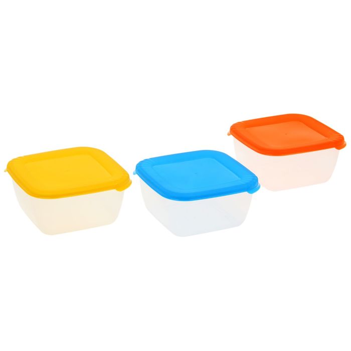 Контейнер пищевой 460 мл "Лайт", цвет МИКС