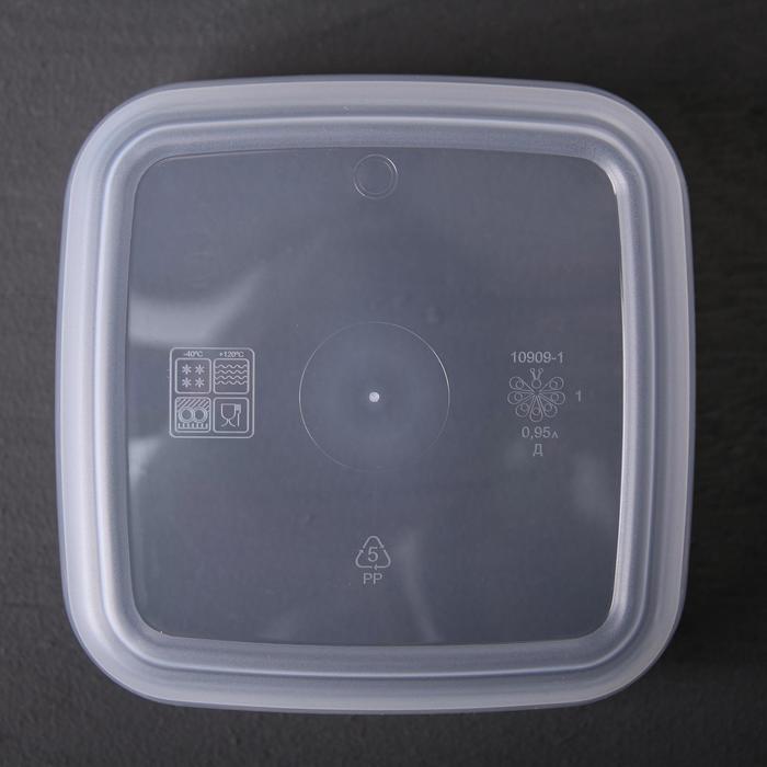 Набор пищевых контейнеров "Лайт", 3 шт: 460 мл; 950 мл; 1,5 л, цвет МИКС