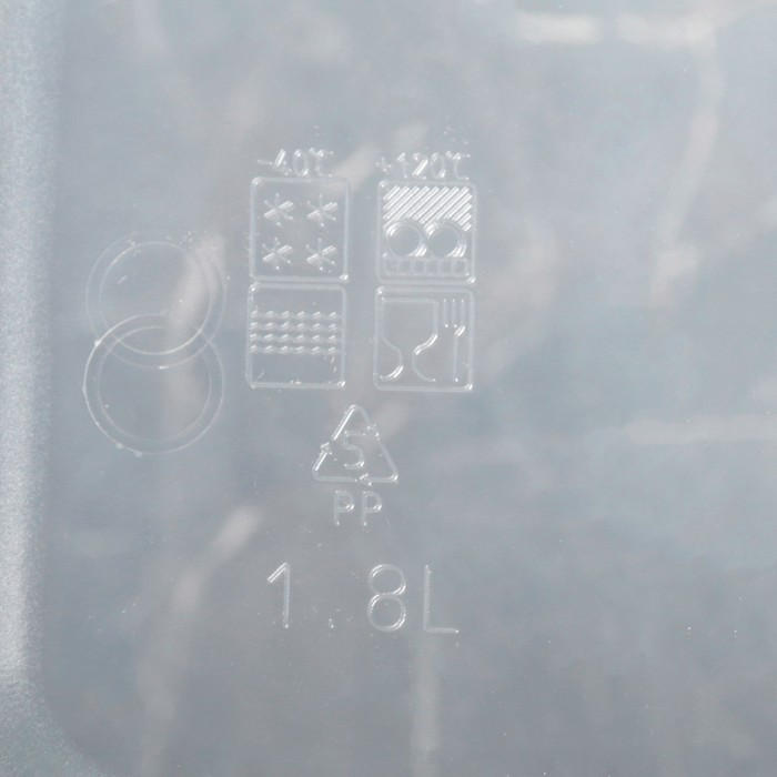 Контейнер пищевой 1,8 л "Менажница", цвет МИКС