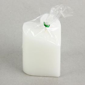 

Свеча-пирамида "Сердце" 6,8 х 7,5 см, цвет белый