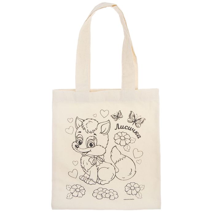 Набор для росписи сумки "Лисичка"