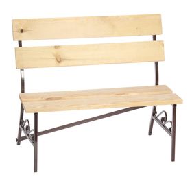 

Скамейка с досками и ковкой, шоколад, 100 х 90см