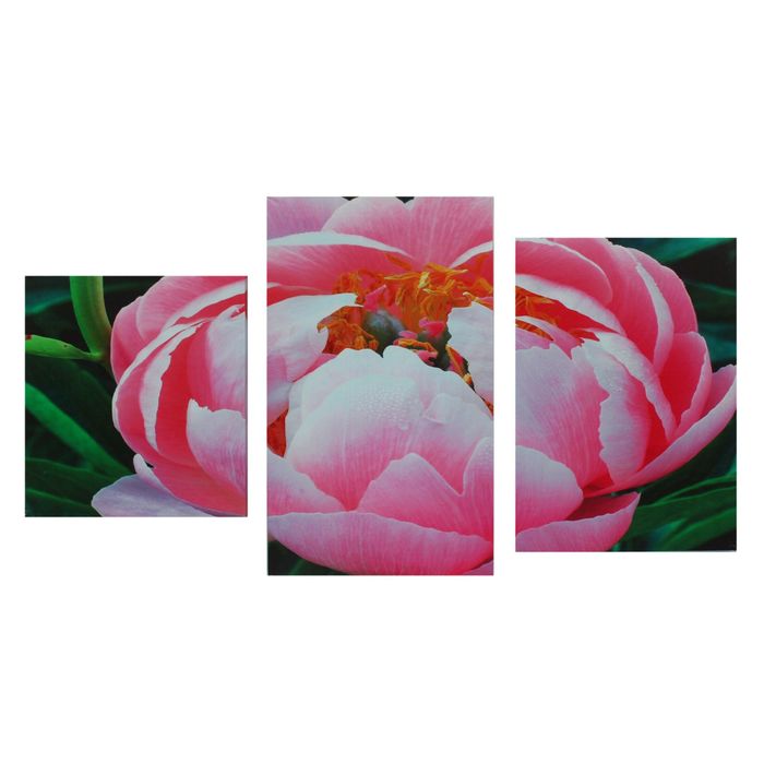 Модульная картина на подрамнике "Кувшинка", 30×34 см, 30×44 см, 30×53 см, 60×100 см