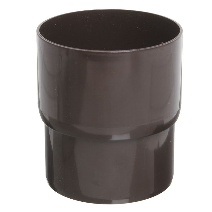 Муфта трубы коричневый